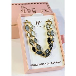 Bomb Party Holiday Jewel Candy "Sleek & Sassy" Black Tie Twilight on Gold